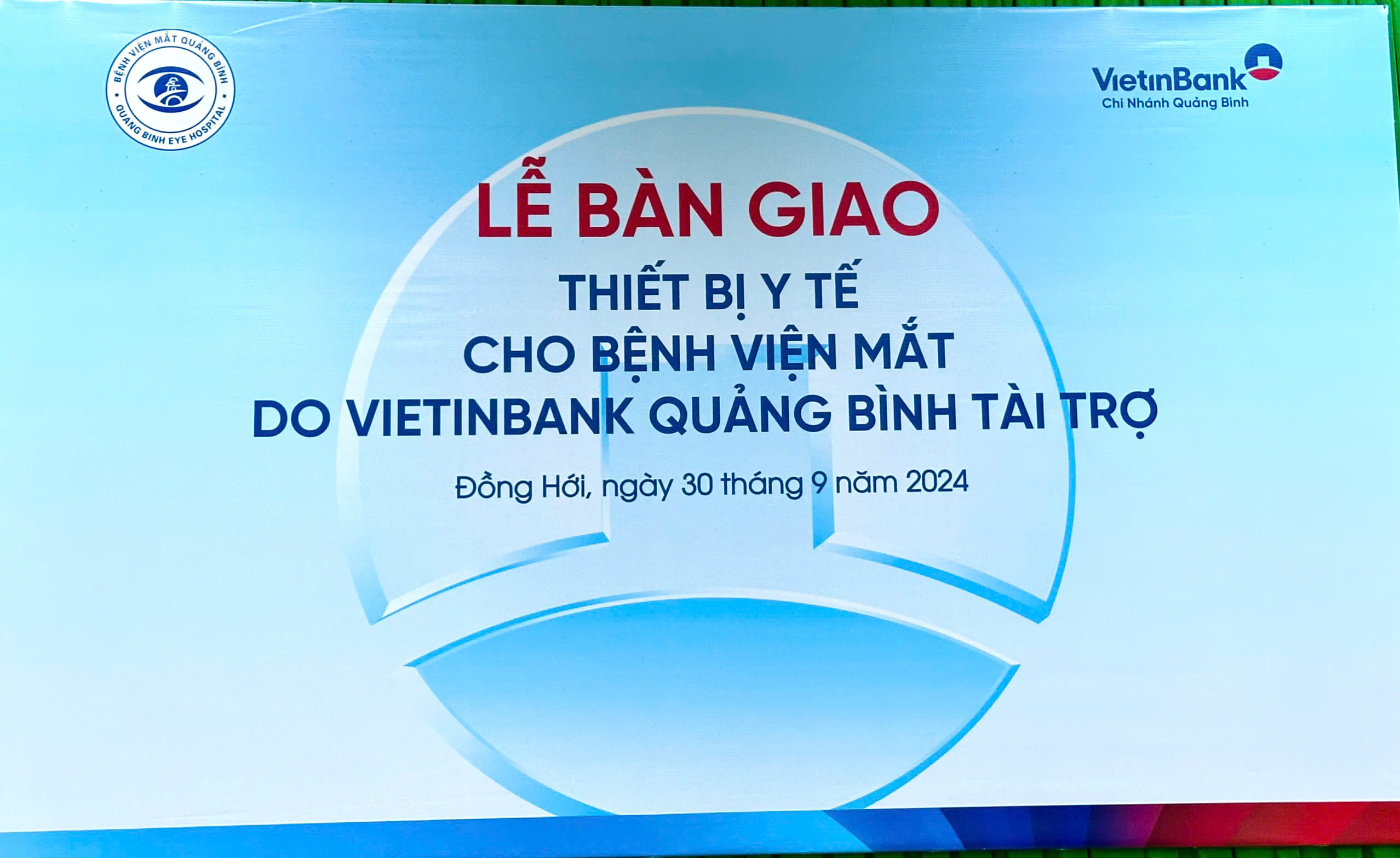 LỄ BÀN GIAO THIẾT BỊ Y TẾ
